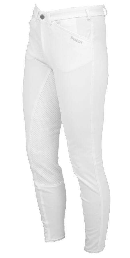 Pikeur Bryczesy damskie Braddy z pełnym lejem White SS24 - Cavalo